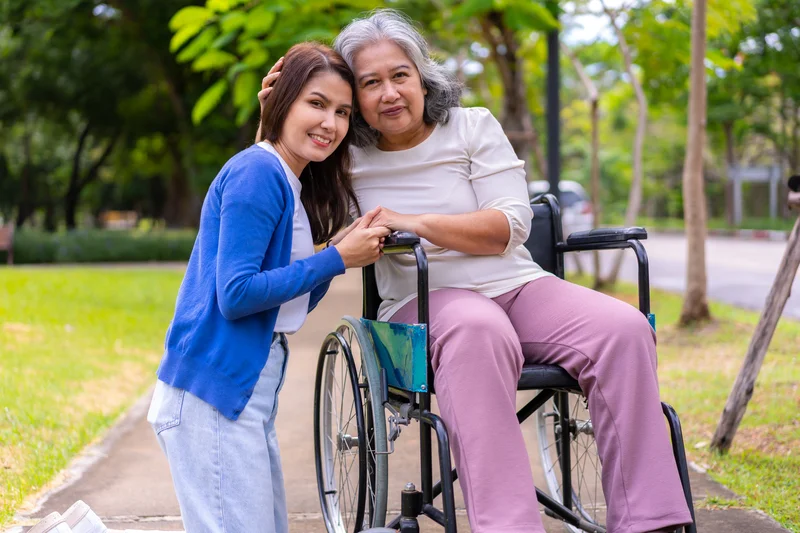 Handicapped And Medically Unwell Person